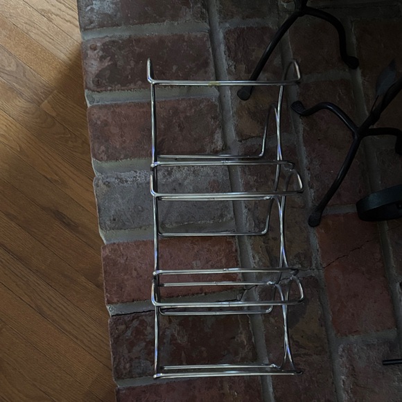 Silver Metal Wine Rack - Picture 3 of 4